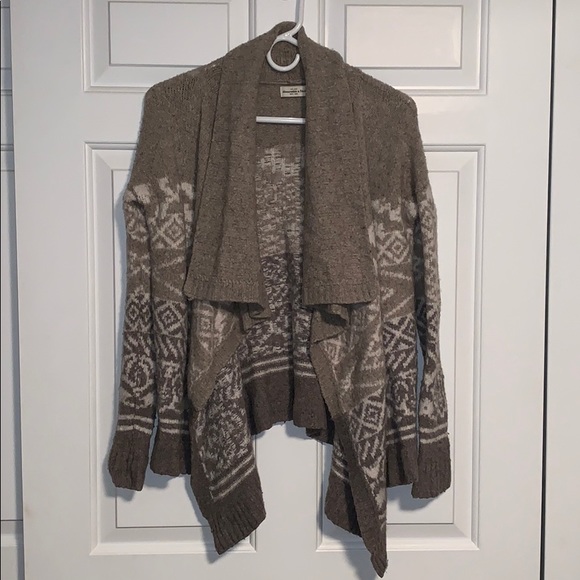Abercrombie & Fitch Tribal Printed Cardigan - Picture 1 of 4